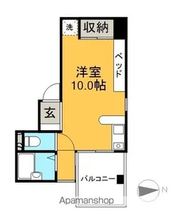 エトワール二葉【3階】の間取り