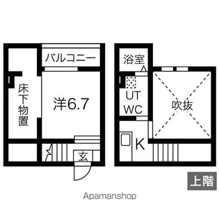 Kandooma【2階】の間取り