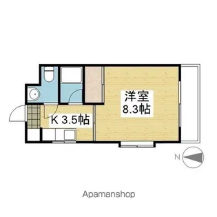 イーストピーク21【.303号室】の間取り