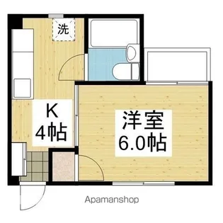 さくらハイツ【.205号室】の間取り