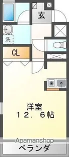 メゾン・ド・ミヤビ【3階】の間取り