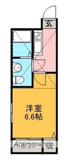 フォレストハイツ北仙台【1階】の間取り