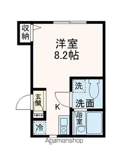 グランシャリオ【202号室】の間取り