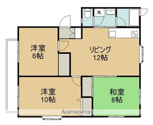 メゾンルーブ【2階】の間取り