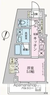 東京都杉並区方南2丁目【マンション】の間取り