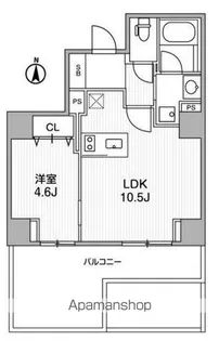 LIGHTHOUSE西新宿【4階】の間取り