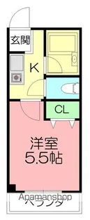 タミーハイツ【5階】の間取り