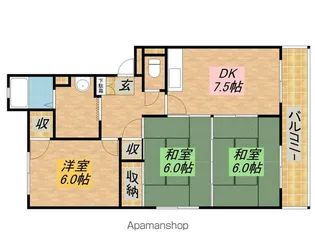 フェリカ葉山【1階】の間取り