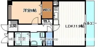 リアンリュー43【2階】の間取り