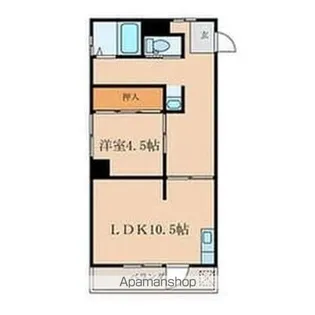 臼井ビル(元郷)【3階】の間取り