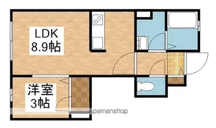 カサ・デ・セレッソ【1階】の間取り