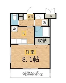 グランプリモ【203号室】の間取り