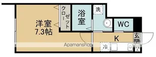 グランヒルズ長町南【104号室】の間取り