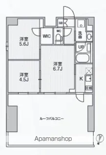 Alivis東十条【9階】の間取り