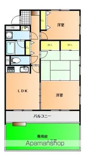 CAROCASAB棟【1階】の間取り