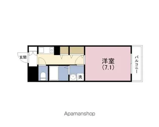 サムティ本町橋【7階】の間取り