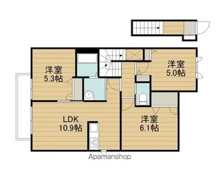 グリーンメゾン【2階】の間取り
