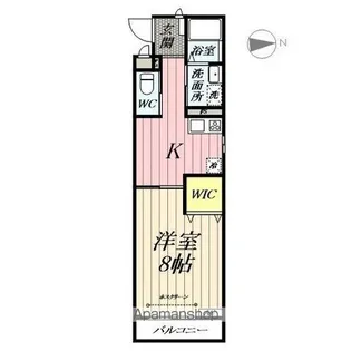 ソラーナ三郷中央【105号室】の間取り