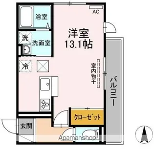 ラ・ルーチェ【1階】の間取り