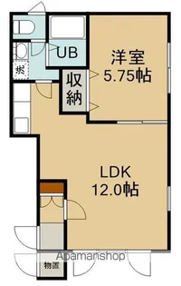 エレファン・ド・ミニヨン【1階】の間取り