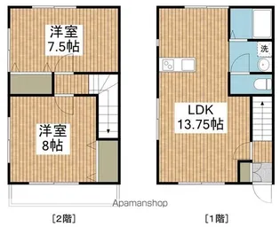 SK−Ⅰ【102号室】の間取り