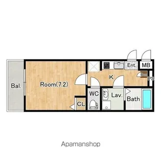 ジーメゾン天王台ウエスト【3階】の間取り