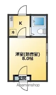 アークビル沼袋【1階】の間取り