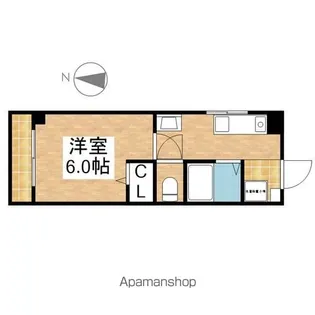 メゾン山本【3階】の間取り
