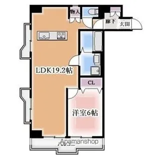 ライオンズマンション星ヶ丘【5階】の間取り