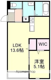グランデール【1階】の間取り