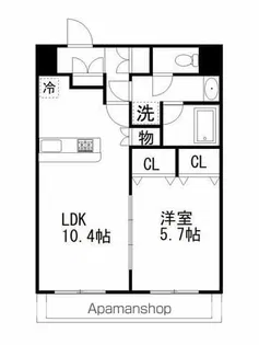 PRESCELTO壱番館【2階】の間取り