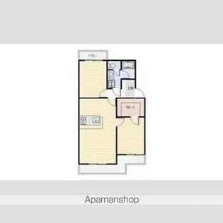 マンションストークⅤ【3階】の間取り
