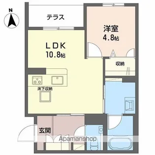 メゾン ボヌール【1階】の間取り