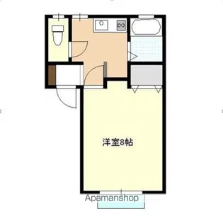マグノリア【102号室】の間取り