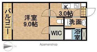 ライツフォル【1階】の間取り
