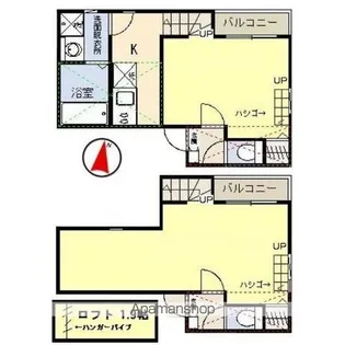 CASA FELICE 通町【1階】の間取り