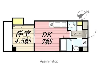 SOARE幕張2ND【1階】の間取り