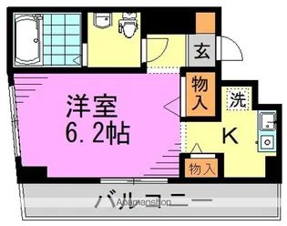 パークヴィラ高円寺【2階】の間取り