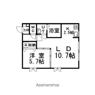 レジェンドⅡ【1階】の間取り