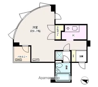 パティオス6番街【3階】の間取り
