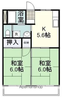YAYOICHO FLAT【205号室】の間取り