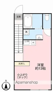 AP杜愛子東【205号室】の間取り