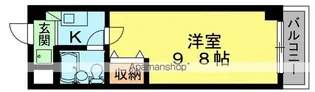 カレッジハウス奥井【1階】の間取り