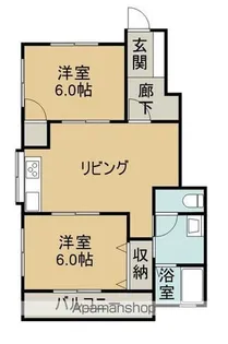 ゴールデンハイツ【A102号室】の間取り
