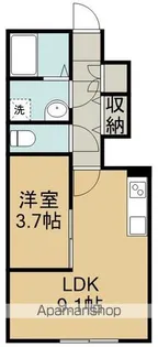 あすと五十人町【1階】の間取り