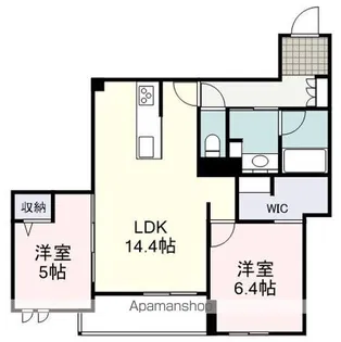 AVANCE東草深WEST【3階】の間取り