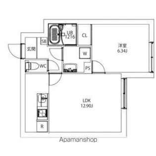 MAXIV CITY文京小石川【3階】の間取り