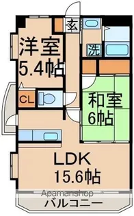 エルバルコ【201号室】の間取り