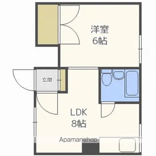 ジークレフ【26号室】の間取り