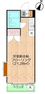 リザンハイツ【3階】の間取り